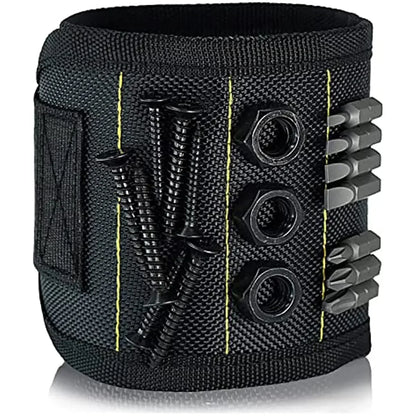 5 Rows 15 Magnets powerful magnetic tool magnetic wristband secure screws nails drill bits strong magnetic wrist tool kits parts