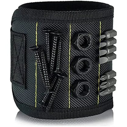 5 Rows 15 Magnets powerful magnetic tool magnetic wristband secure screws nails drill bits strong magnetic wrist tool kits parts