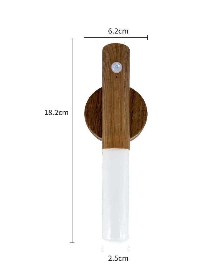 LED Night Light USB Charging Intelligent Human Induction For Bedside Cabinet Home Wardrobe Lighting Motion Sensor Light Led Lamp